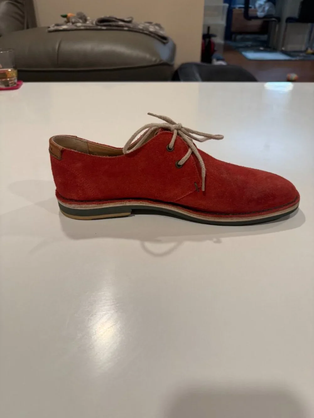 Ted Baker Men's Suede Oxfords